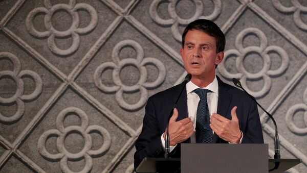 Manuel Valls, el ex primer ministro francés - Sputnik Mundo