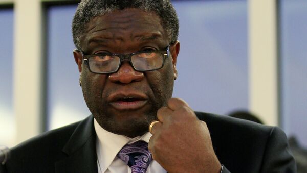 El nobel de Paz 2018 Denis Mukwege - Sputnik Mundo