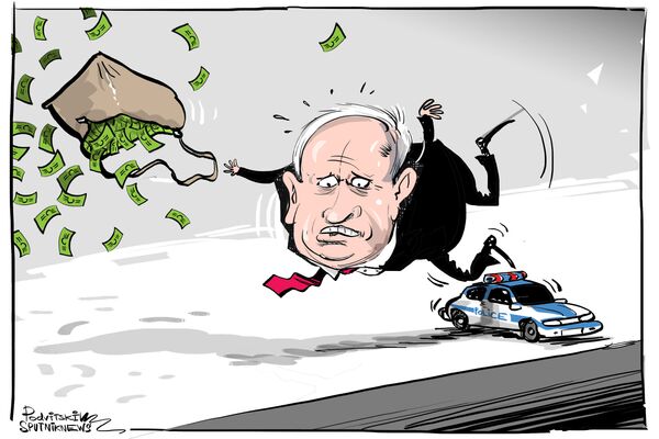 Netanyahu, en la mira de la Policía israelí Netanyahu, en la mira de la Policía israelí - Sputnik Mundo