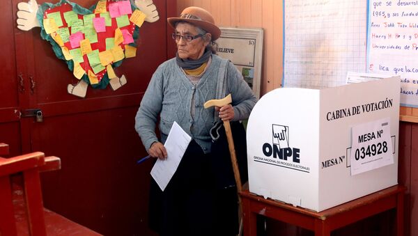 Elecciones en Lima - Sputnik Mundo