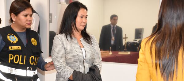 Keiko Fujimori, líder del partido Fuerza Popular Keiko Fujimori, líder del partido Fuerza Popular - Sputnik Mundo