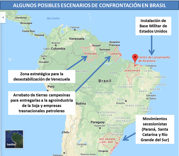 Algunos posibles escenarios de confrontación en Brasil Algunos posibles escenarios de confrontación en Brasil - Sputnik Mundo