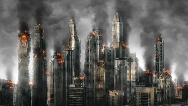 Una ciudad destruida (imagen referencial) - Sputnik Mundo