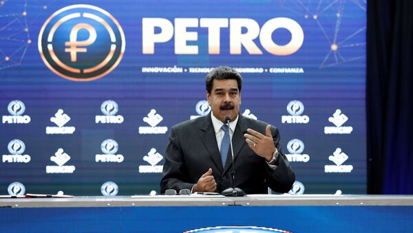 El presidente de Venezuela, Nicolás Maduro, durante su discurso sobre petro (Archivo) - Sputnik Mundo