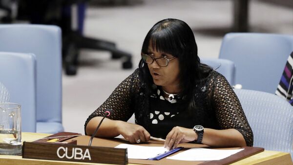 Embajadora Anayansi Rodríguez Camejo, representante permanente de Cuba ante la ONU - Sputnik Mundo