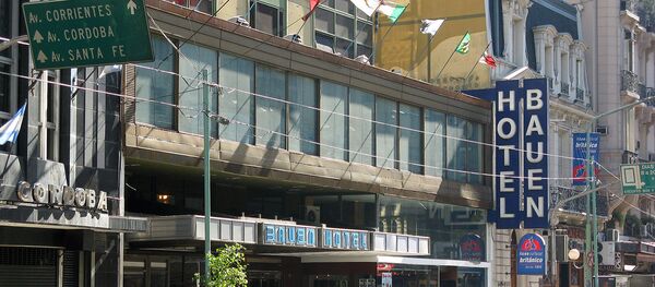 Hotel Bauen, una de las empresas recuperadas por trabajadores argentinos. Hotel Bauen, una de las empresas recuperadas por trabajadores argentinos. - Sputnik Mundo