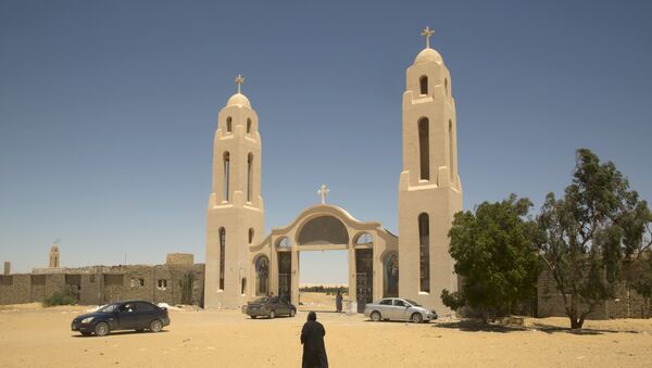 El monasterio copto de San Samuel el Confesor en Egipto (imagen referencial) - Sputnik Mundo