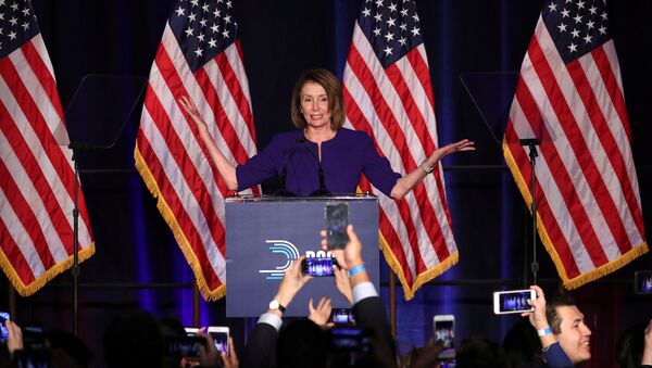 Nancy Pelosi, candidata demócrata a líder de la Cámara de Representantes de EEUU - Sputnik Mundo