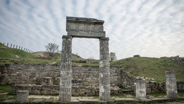 Panticapea, las ruinas antiguas en la ciudad de Kerch - Sputnik Mundo