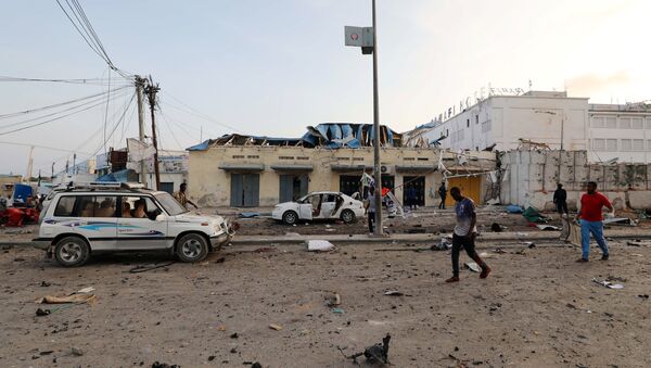 Lugar de la explosión Mogadiscio, Somalia - Sputnik Mundo