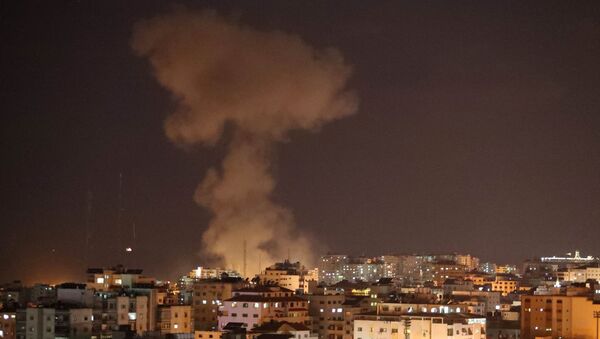 Franja de Gaza tras el ataque aereo de Israel - Sputnik Mundo