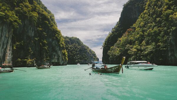 Barcos en Tailandia (imagen referencial) - Sputnik Mundo
