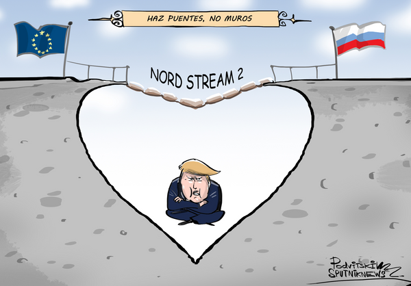 Nord Stream 2: Haz puentes, no muros Nord Stream 2: Haz puentes, no muros - Sputnik Mundo