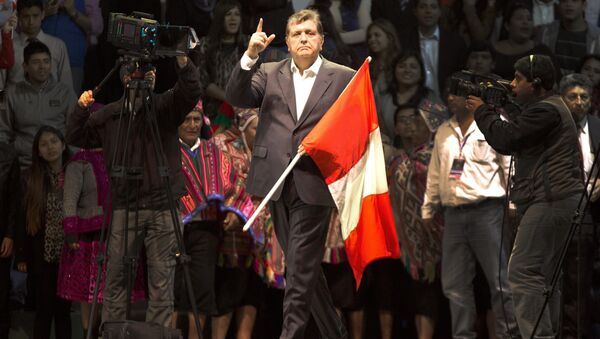 Alan García, antiguo presidente de Perú - Sputnik Mundo