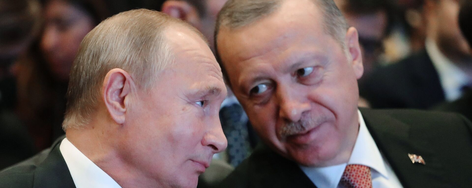 Presidente de Rusia, Vladímir Putin, y presidente de Turquía, Recep Tayyip Erdogan  - Sputnik Mundo, 1920, 29.07.2022