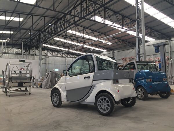 Un modelo de los autos eléctricos Sero Electric Un modelo de los autos eléctricos Sero Electric - Sputnik Mundo