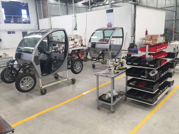 Fábrica de los autos eléctricos Sero Electric Fábrica de los autos eléctricos Sero Electric - Sputnik Mundo