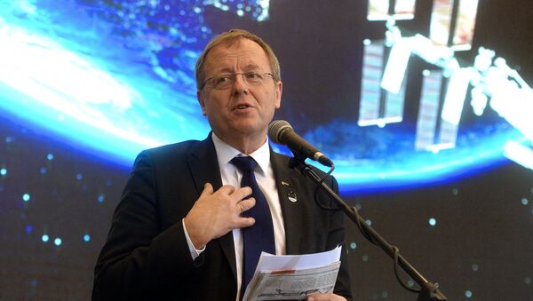 Johann-Dietrich Wörner, director de la Agencia Espacial Europea - Sputnik Mundo