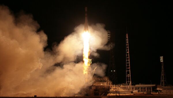 Lanzamiento del cohete Soyuz-FG - Sputnik Mundo