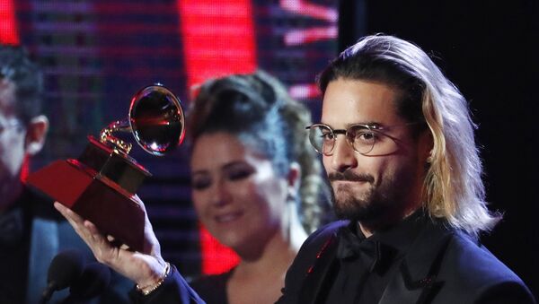 Maluma gana el Grammy latino a Mejor Álbum Vocal Pop 2018 - Sputnik Mundo