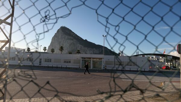 La vista del peñón de Gibraltar - Sputnik Mundo
