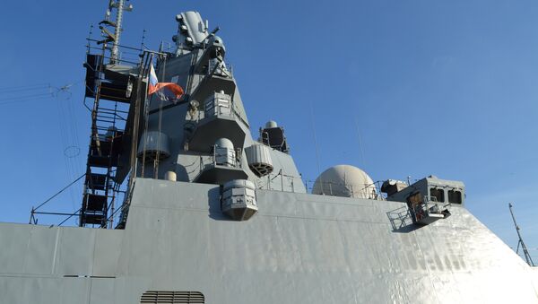 La fragata rusa Almirante Kasatonov - Sputnik Mundo
