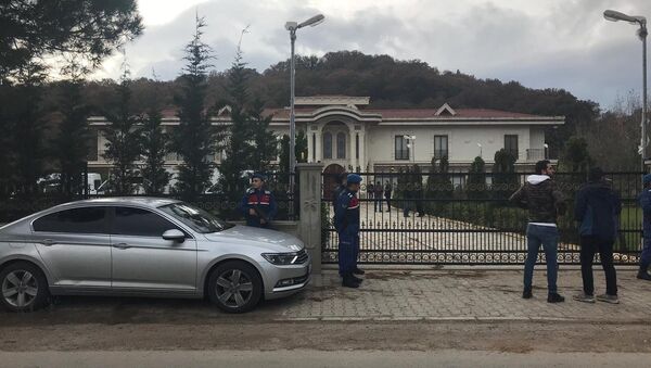 Policías y gendarmes turcos cerca de una finca de la provincia de Yalova - Sputnik Mundo
