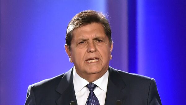 Alan García, expresidente de Perú - Sputnik Mundo