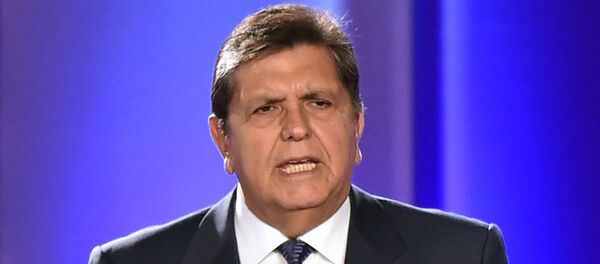 Alan García, expresidente de Perú Alan García, expresidente de Perú - Sputnik Mundo