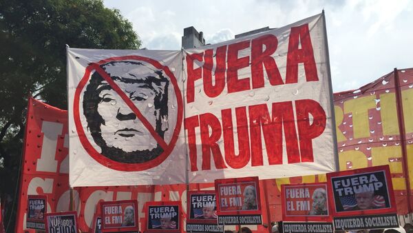 Manifestación anti G20 en Buenos Aires - Sputnik Mundo