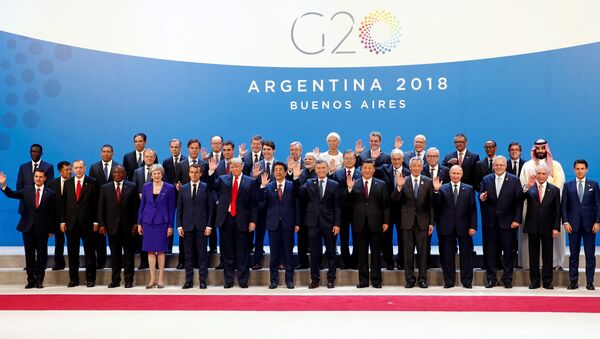 Líderes de los G20 - Sputnik Mundo