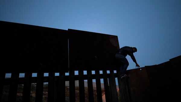 Migración irregular en la frontera entre México y EEUU - Sputnik Mundo