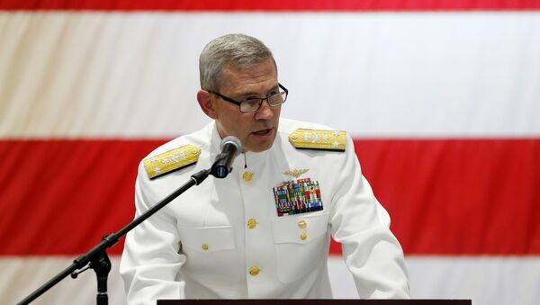 Scott A. Stearney, vicealmirante de la Quinta Flota de EEUU - Sputnik Mundo