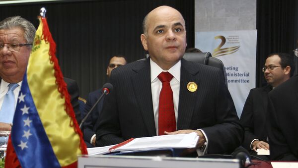 Manuel Quevedo, ministro de Petróleo de Venezuela - Sputnik Mundo