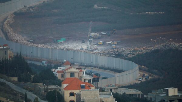 La frontera entre Israel y el Líbano - Sputnik Mundo