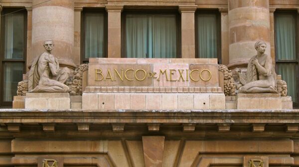 La fachada del Banco de México - Sputnik Mundo