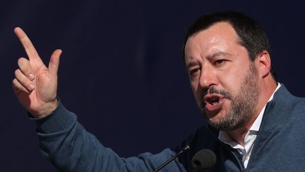 Matteo Salvini, ministro del Interior italiano - Sputnik Mundo