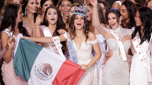 Vanessa Ponce de León, de México, vence en el certamen de belleza Miss Mundo - Sputnik Mundo