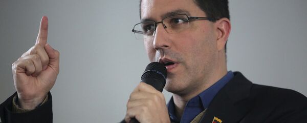 Jorge Arreaza, canciller de Venezuela Jorge Arreaza, canciller de Venezuela - Sputnik Mundo