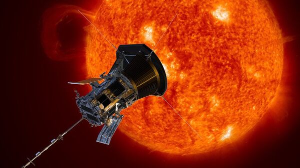 La sonda Solar Parker, imagen artística - Sputnik Mundo