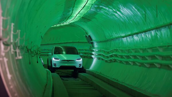 La empresa The Boring Company pone a prueba su túnel de alta velocidad - Sputnik Mundo