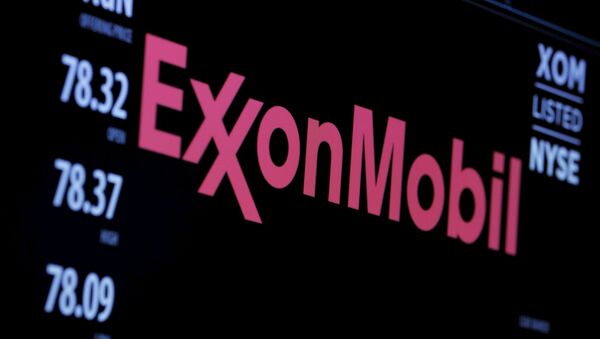 Logo de la empresa ExxonMobil - Sputnik Mundo