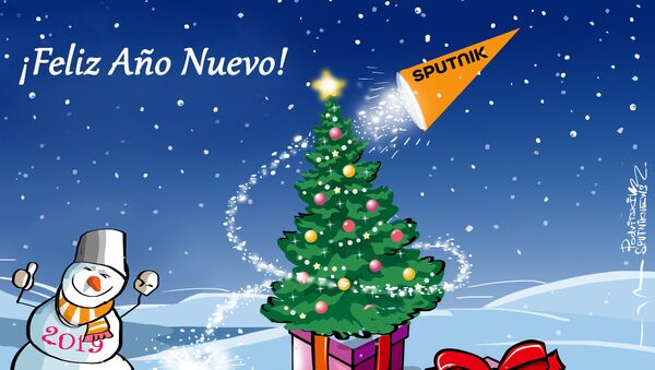 Sputnik desea a todos sus lectores un muy feliz Año Nuevo - Sputnik Mundo