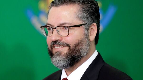 Ernesto Araújo, ministro de Relaciones Exteriores de Brasil - Sputnik Mundo