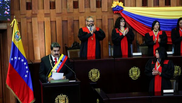 Nicolás Maduro, presidente de Venezuela asume su segundo mandato - Sputnik Mundo