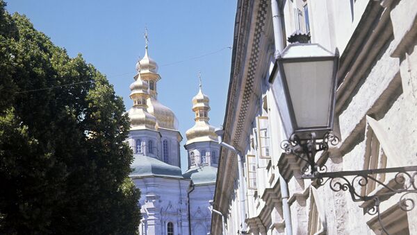 La iglesia del Salvador de Berestovo, en Kiev - Sputnik Mundo