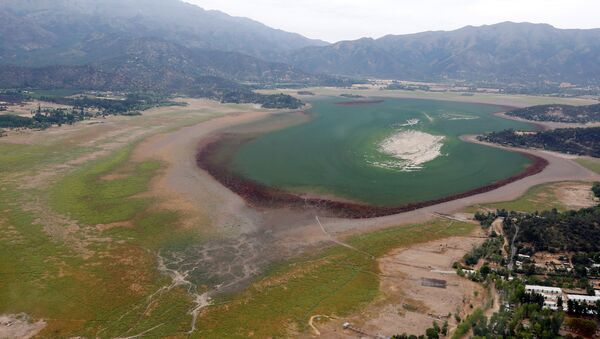 Por primera vez en 2.000 años: la laguna de Aculeo se seca completamente en Chile - Sputnik Mundo
