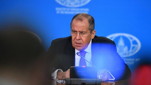 Serguéi Lavrov, el ministro de Exteriores ruso - Sputnik Mundo