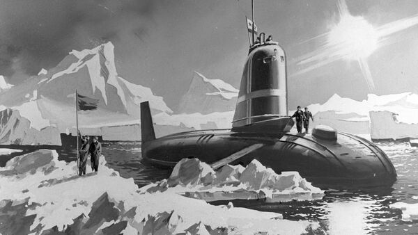El submarino Leninski Komsomol - Sputnik Mundo
