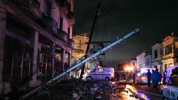 Consecuencias del tornado en La Habana, Cuba - Sputnik Mundo